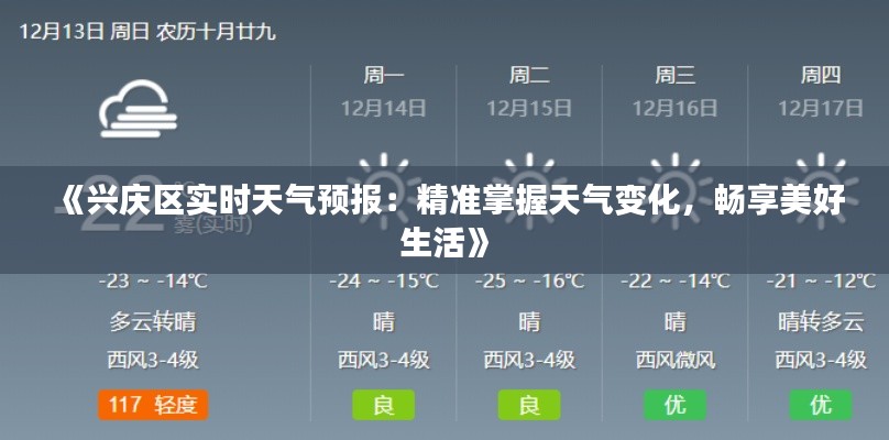 《興慶區(qū)實時天氣預報：精準掌握天氣變化，暢享美好生活》