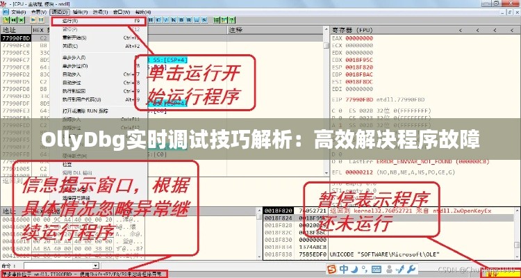 OllyDbg實(shí)時(shí)調(diào)試技巧解析：高效解決程序故障