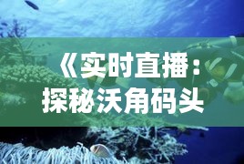 《實時直播：探秘沃角碼頭，感受海洋魅力》