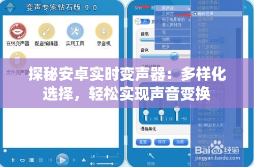 探秘安卓實時變聲器：多樣化選擇，輕松實現(xiàn)聲音變換