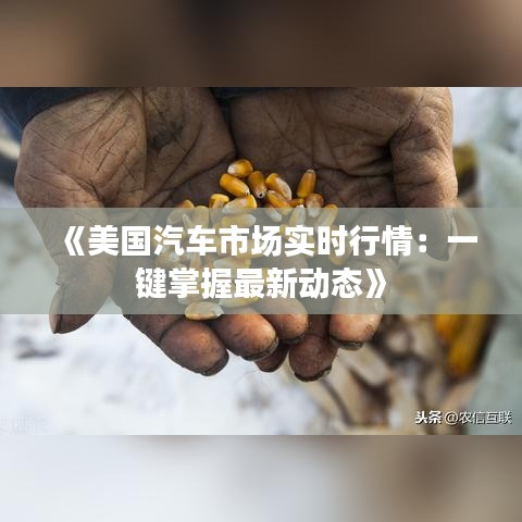 《美國汽車市場實(shí)時(shí)行情：一鍵掌握最新動(dòng)態(tài)》