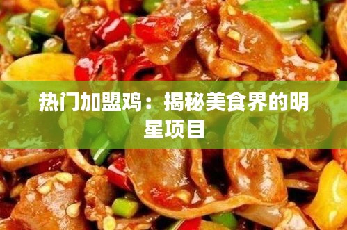 熱門加盟雞：揭秘美食界的明星項(xiàng)目