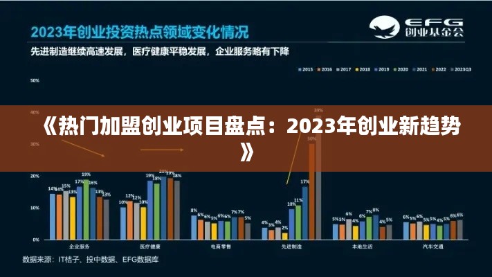 《熱門加盟創(chuàng)業(yè)項(xiàng)目盤點(diǎn)：2023年創(chuàng)業(yè)新趨勢》