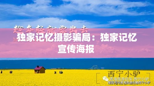 獨家記憶攝影騙局：獨家記憶宣傳海報 