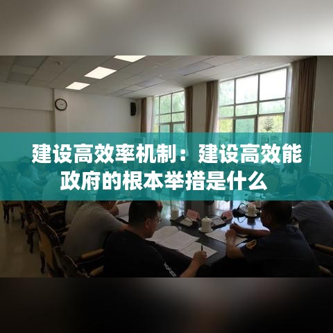 建設(shè)高效率機制：建設(shè)高效能政府的根本舉措是什么 