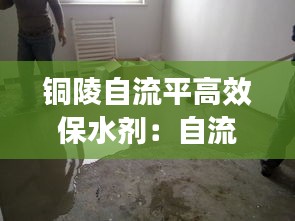 銅陵自流平高效保水劑：自流平含水率 