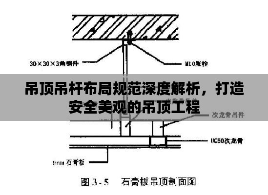 吊頂?shù)鯒U布局規(guī)范深度解析，打造安全美觀的吊頂工程