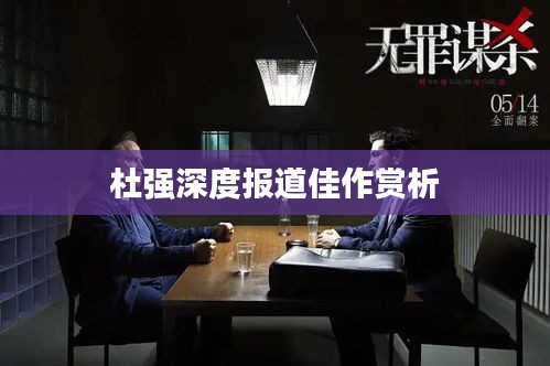 杜強深度報道佳作賞析