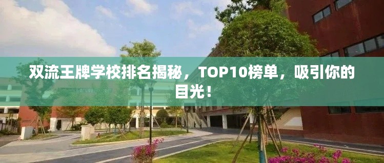 雙流王牌學(xué)校排名揭秘，TOP10榜單，吸引你的目光！